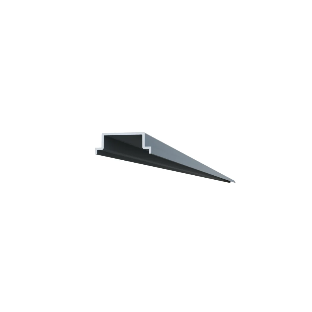 Aluminiowa listwa osłonowa na słupek 1850mm antracyt