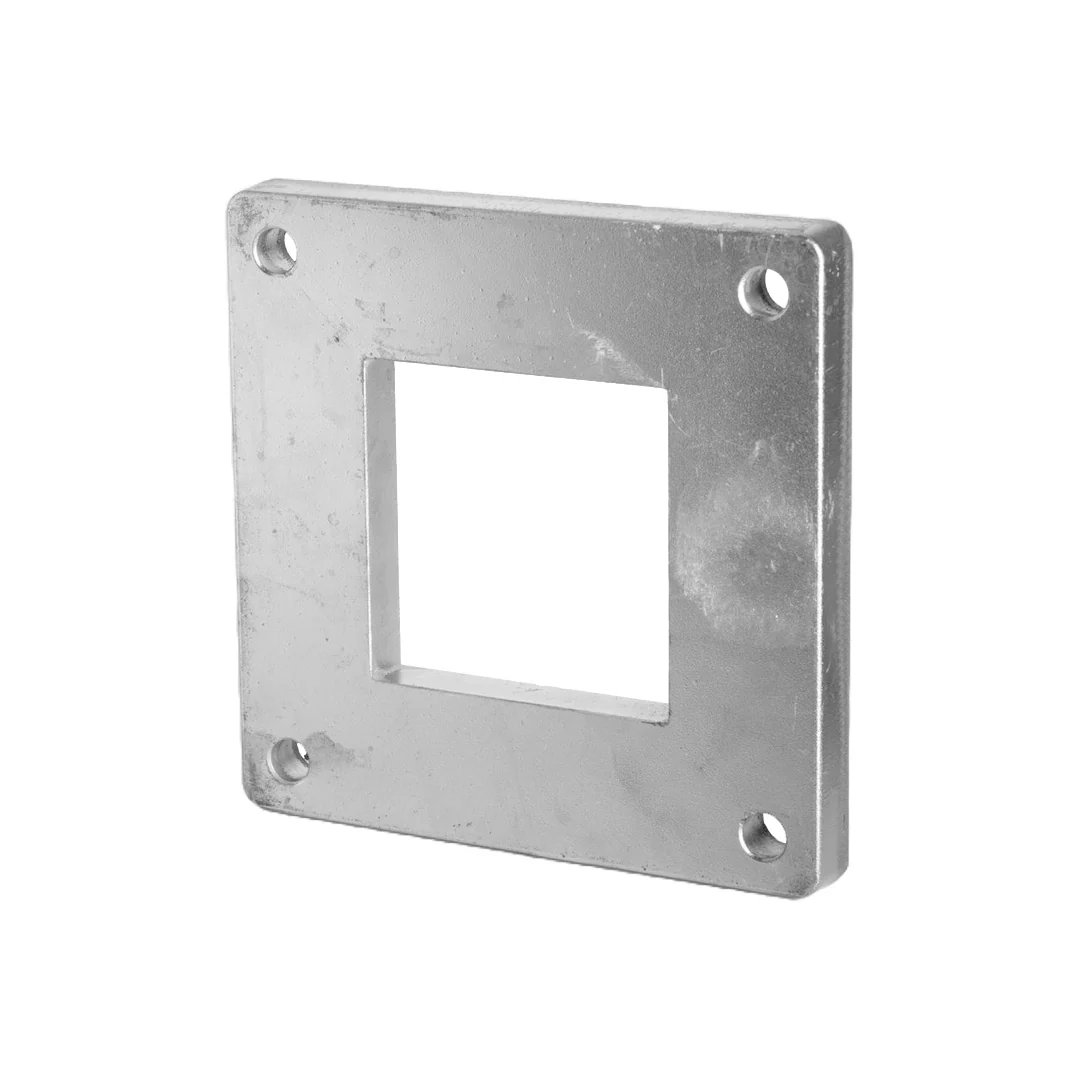 Aluminiowa płyta środkowa do słupka 100x100 naturalna
