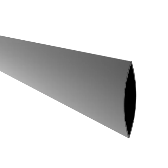 Aluminiowa żaluzja ogrodzeniowa owalna 20x100-6000mm
