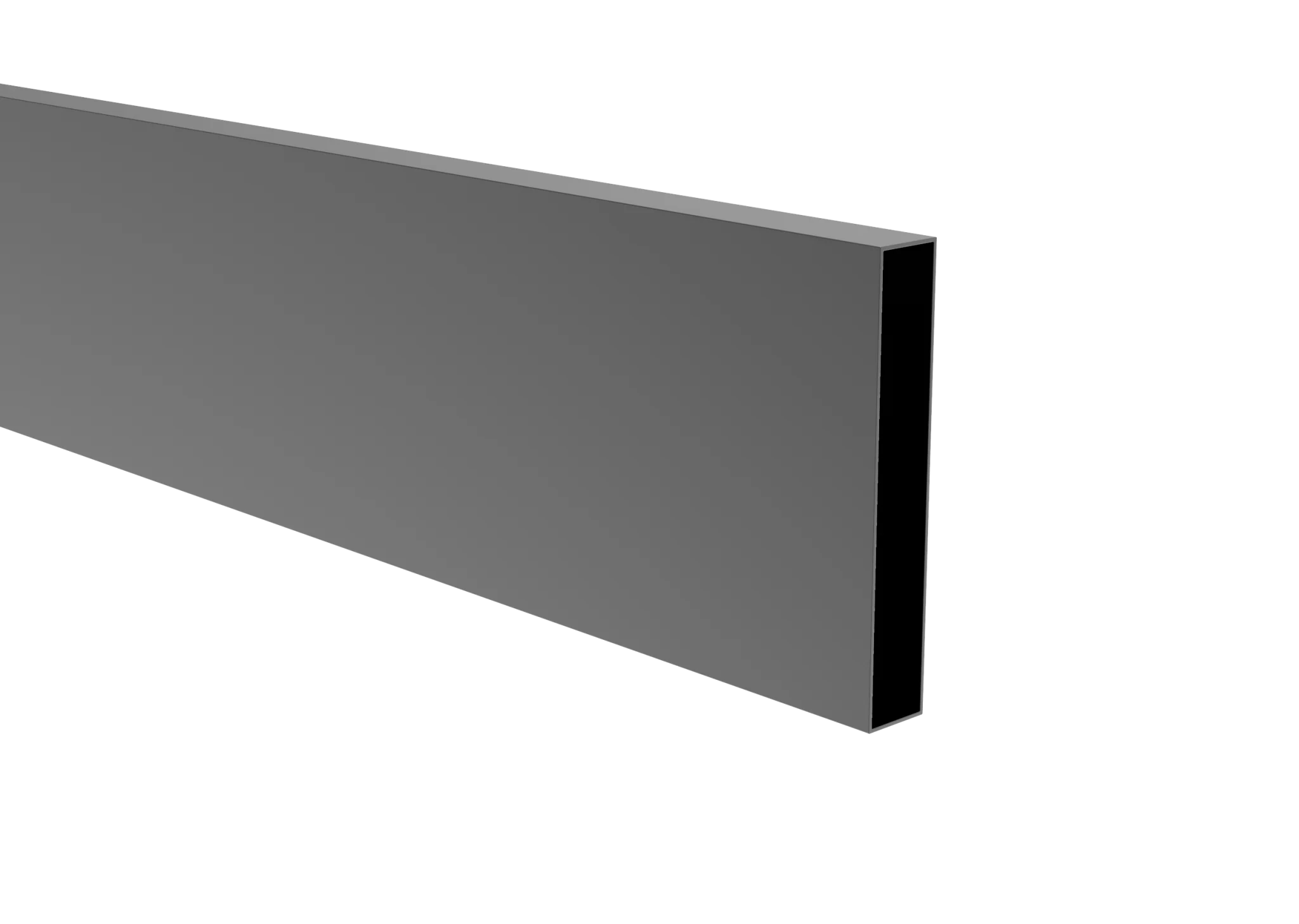 Aluminiowe wypełnienie ogrodzeniowe 20 x 120 x 1,2 – 2,5 m – Antracyt RAL 7016