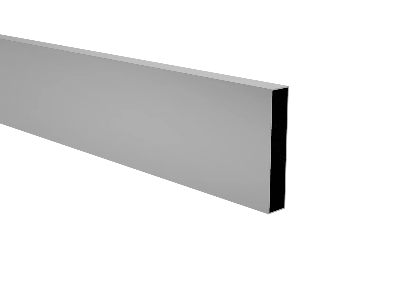 Aluminiowe wypełnienie ogrodzeniowe 20 x 100 x 1,1 - 6,0 m Szary RAL 9006