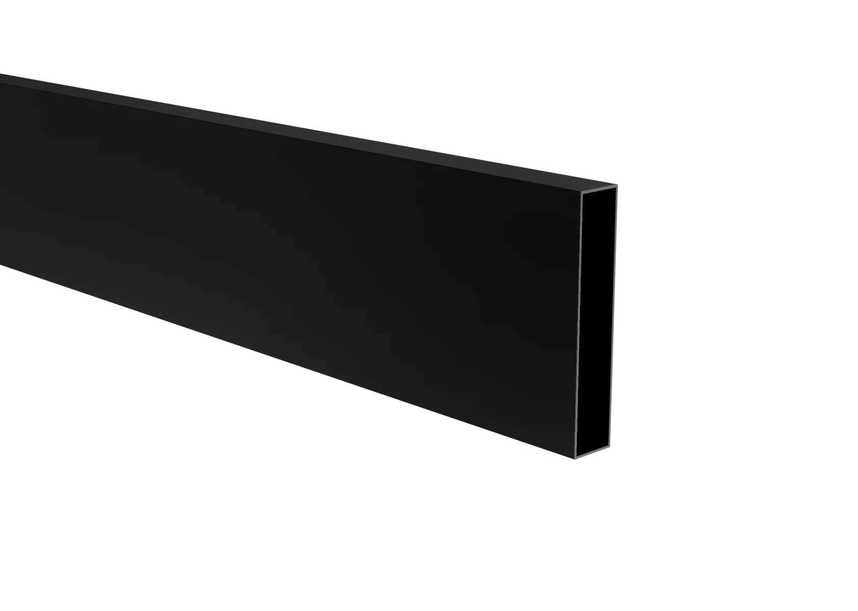 Wypełnienie ogrodzeniowe aluminiowe 20 x 100 x 1,1 - 6,0 m czarny RAL 9005