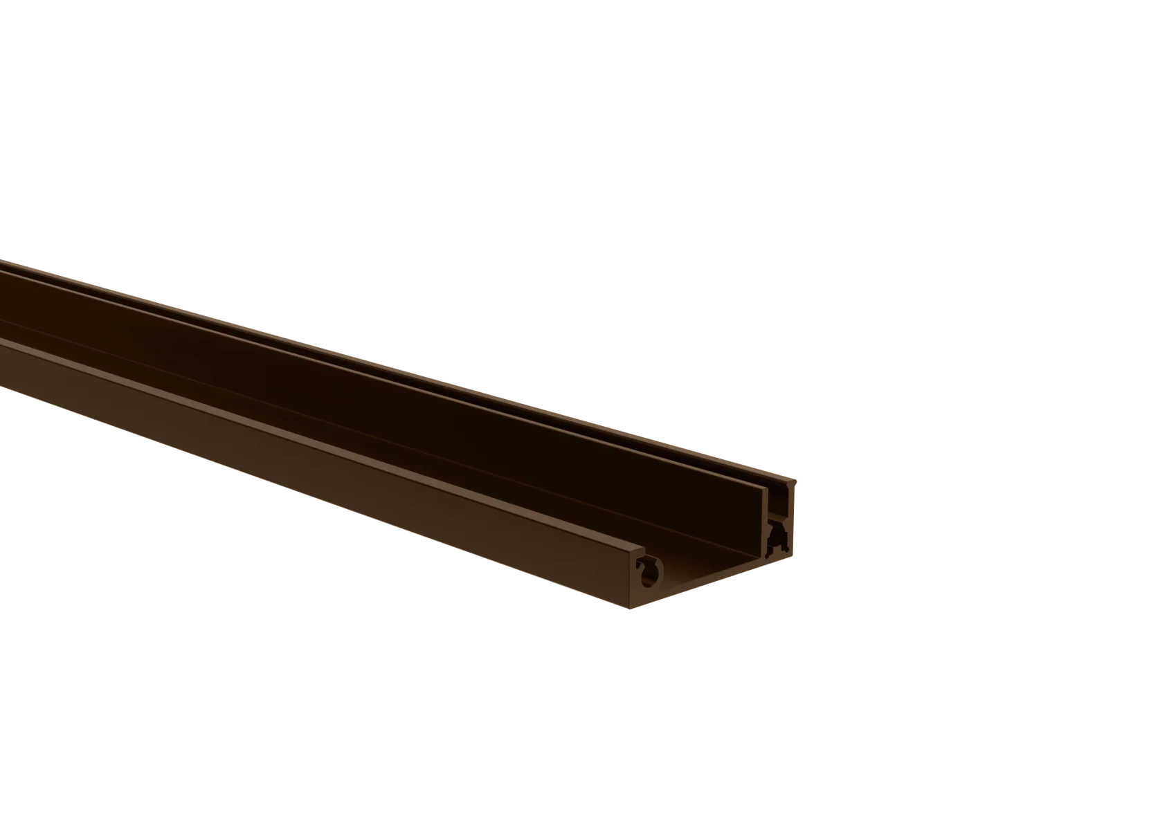 Aluminiowy adapter ogrodzeniowy do wypełnień - listwa maskująca 6000mm