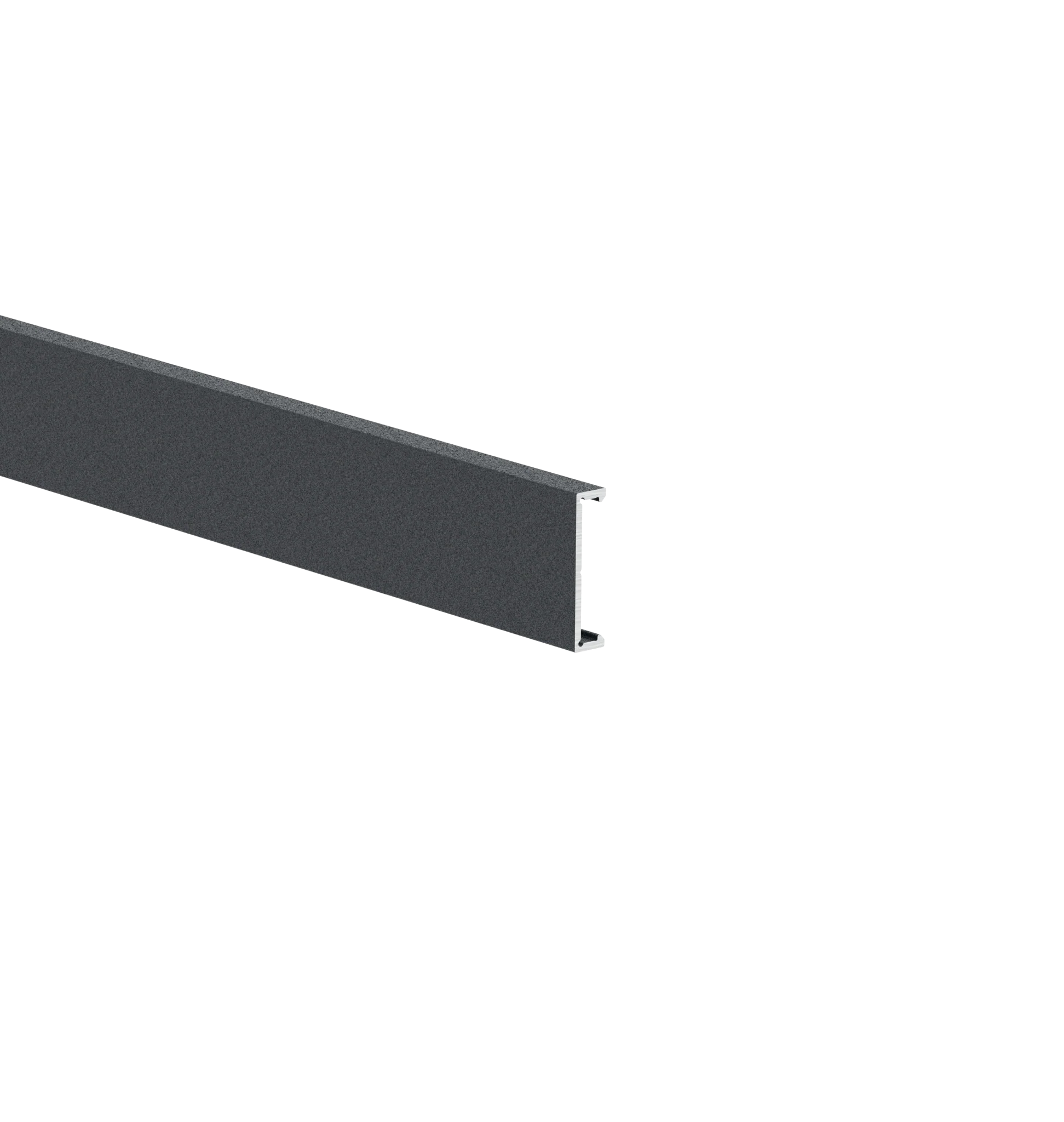 Aluminiowy profil elewacyjny 25x6-6000mm R7016