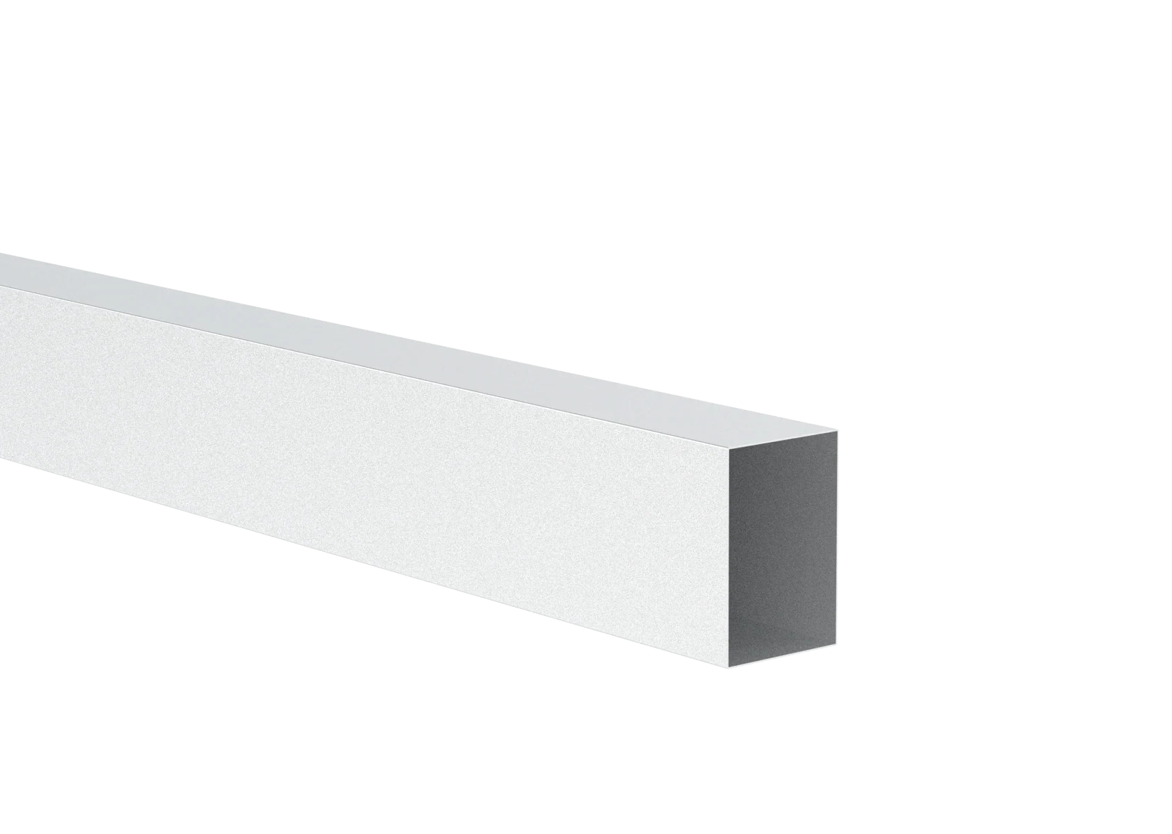 Aluminiowy wypełniacz ogrodzenia 40x60x1 - 6000mm naturalny