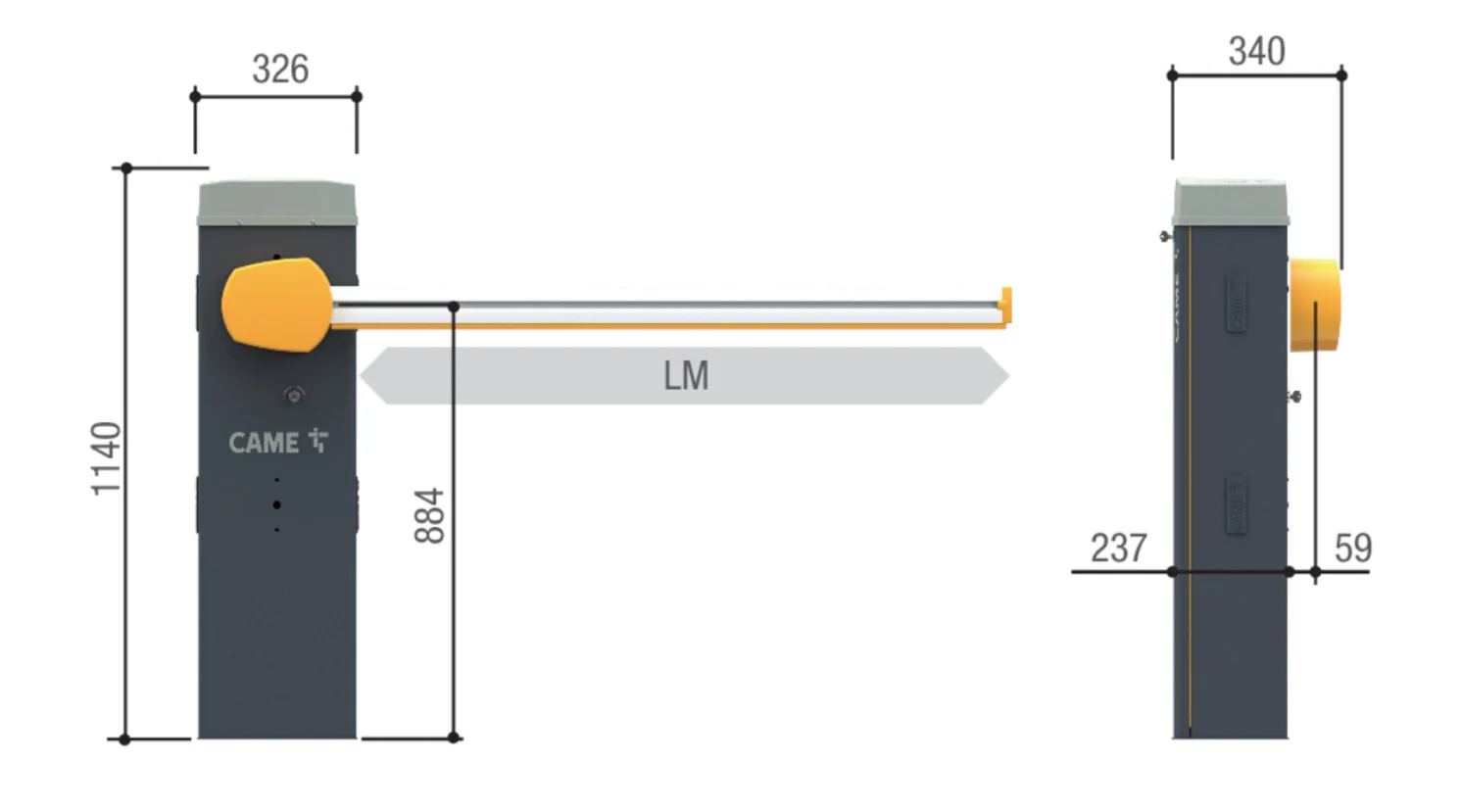 Elektroniczny rygiel 24V z enkoderem - Image 2
