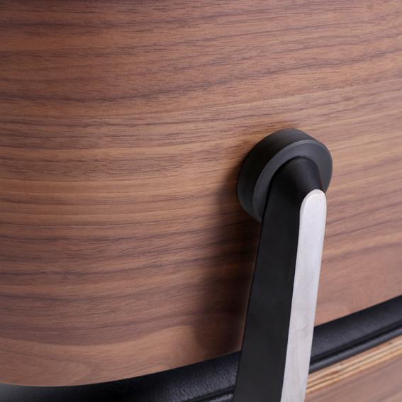 Ergonomiczny fotel idealny Charles & Ray Eames replika orzech - Image 6