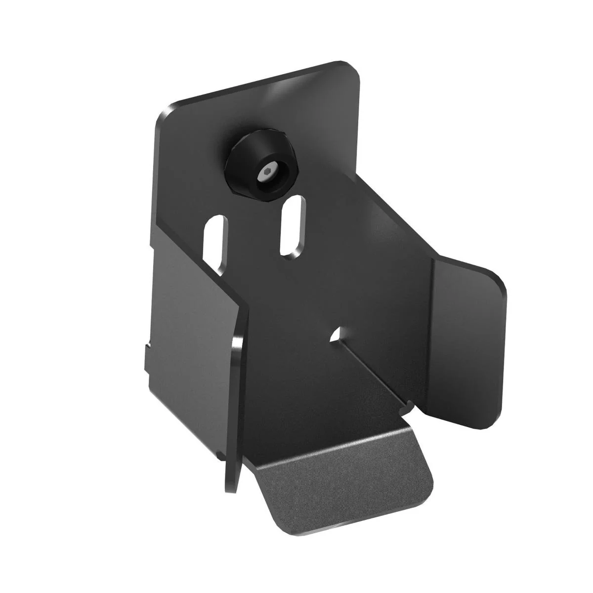 Gniazdo najazdowe 60 Zn, profile 60x60mm, antracyt