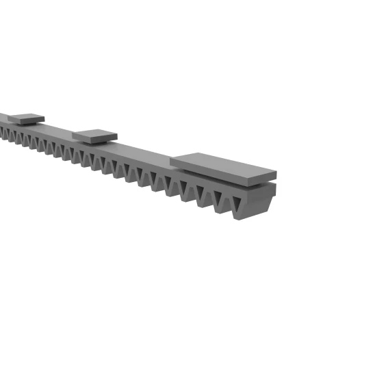 Listwa Zębata, max 300kg PVC,light,16x20mm,L0,5m,