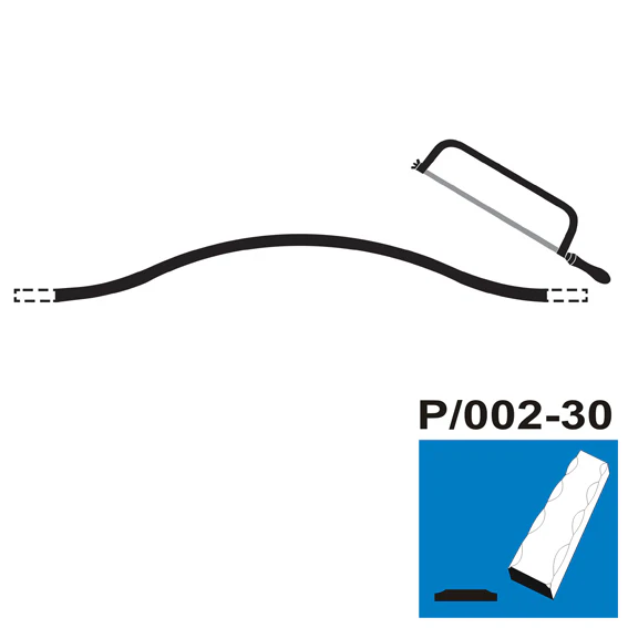 Łuk obły P/002B-30x5, p250, L3410-4400mm