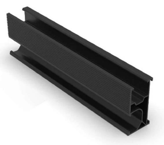Montażowy profil aluminiowy R52-5000 czarny