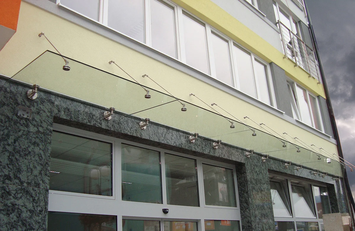 Odciąg do daszku, stal nierdzewna fi AISI304, d12/ - Image 2