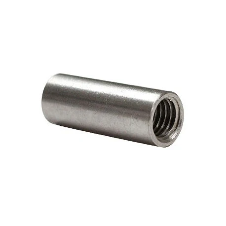 Okrągła nakrętka łącząca, AISI304, M12x40 - Image 2