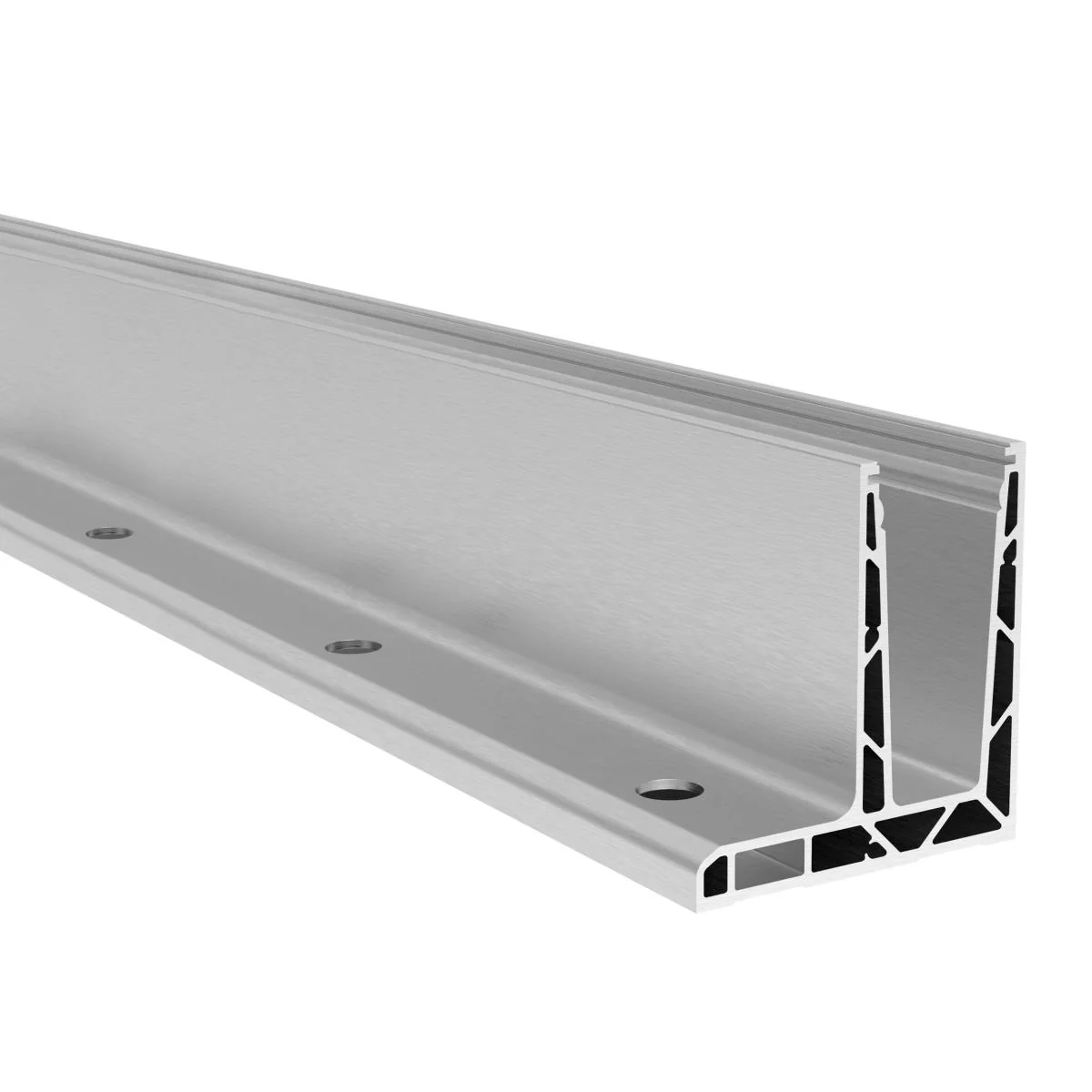Profil balustrady szklanej