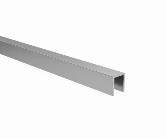 Profil szklany U AL 20x30x2 mm do szkła o grubości 10–12 mm, anodowany