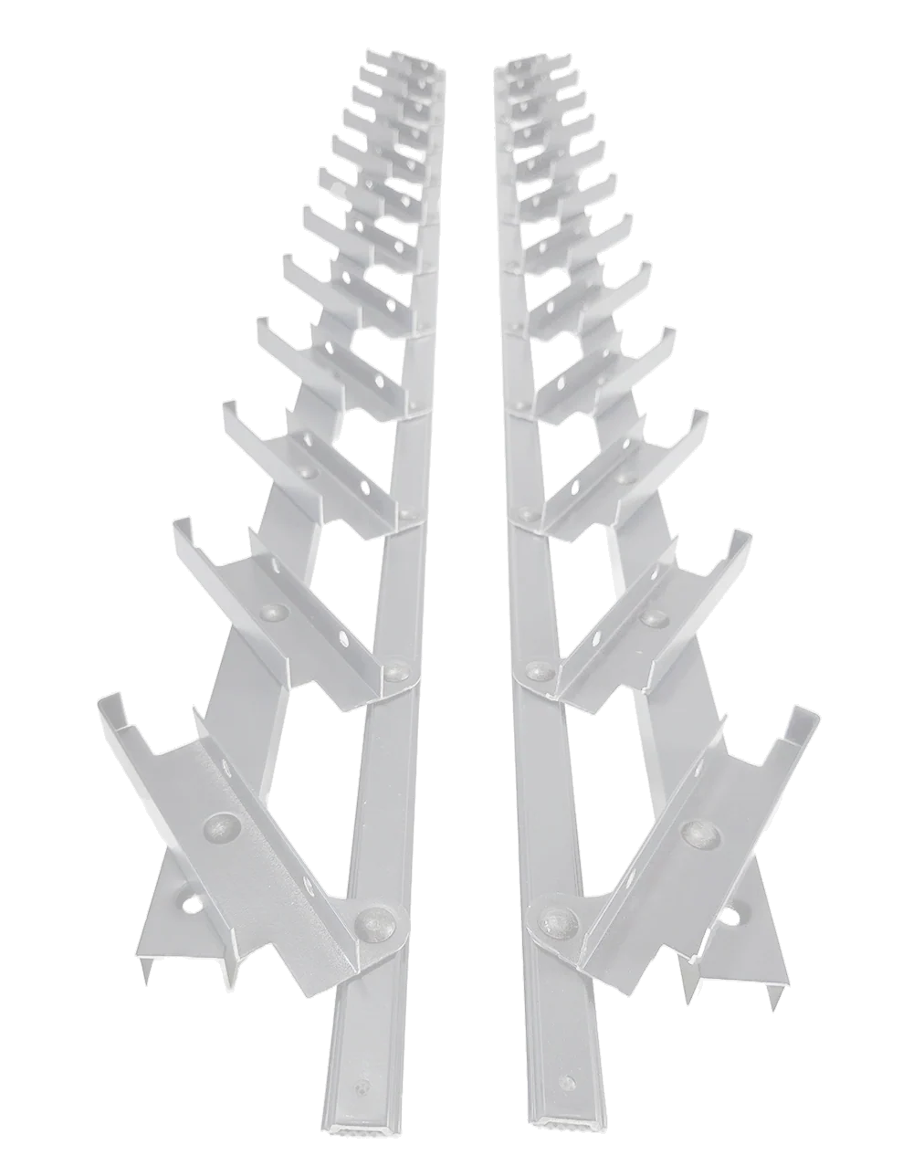 Ruchomy system aluminiowy – pionowy, żaluzjowy – para (lewy + prawy)