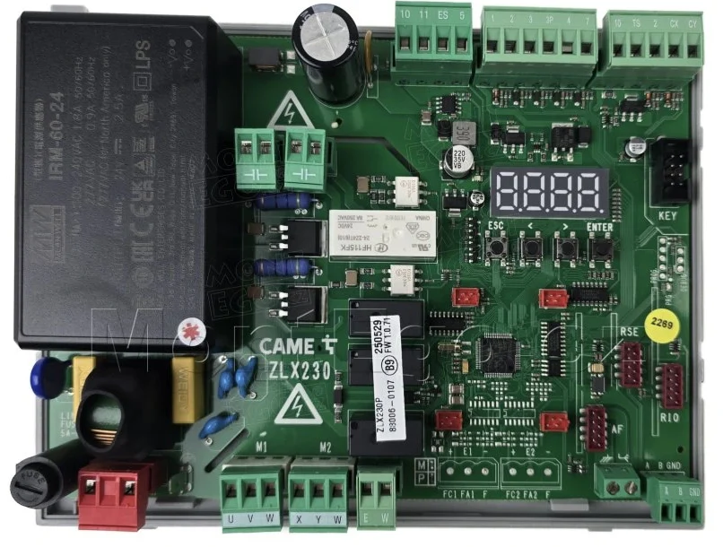 Skrzynka elektroniki do bramy dwuskrzydłowej - funkcje rozszerzone, zamiennik ZA3P - Image 2