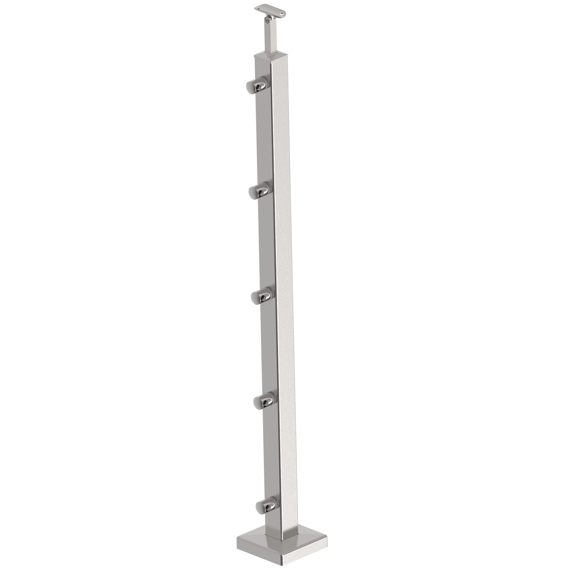 Slupek ze stali nierdzewnej 40x40x2mm h=100cm AISI