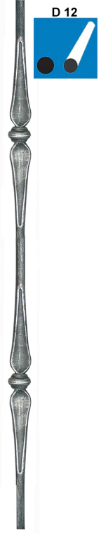 Tralka kuta h900, b35, D12mm