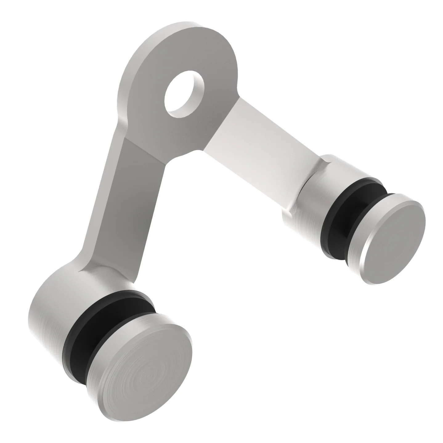 Uchwyt do szkła spider podwojny AISI304, 2xD30mm/9