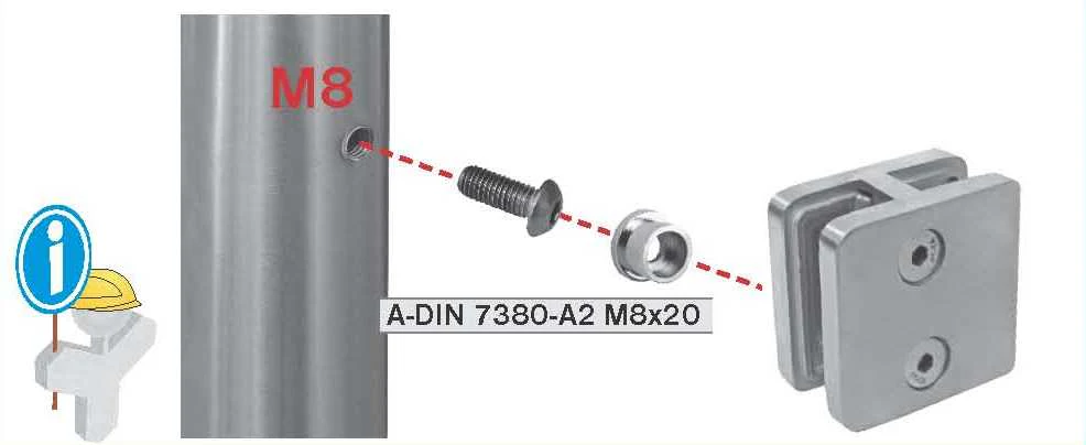 Uchwyt szkła - łącznik - Image 3