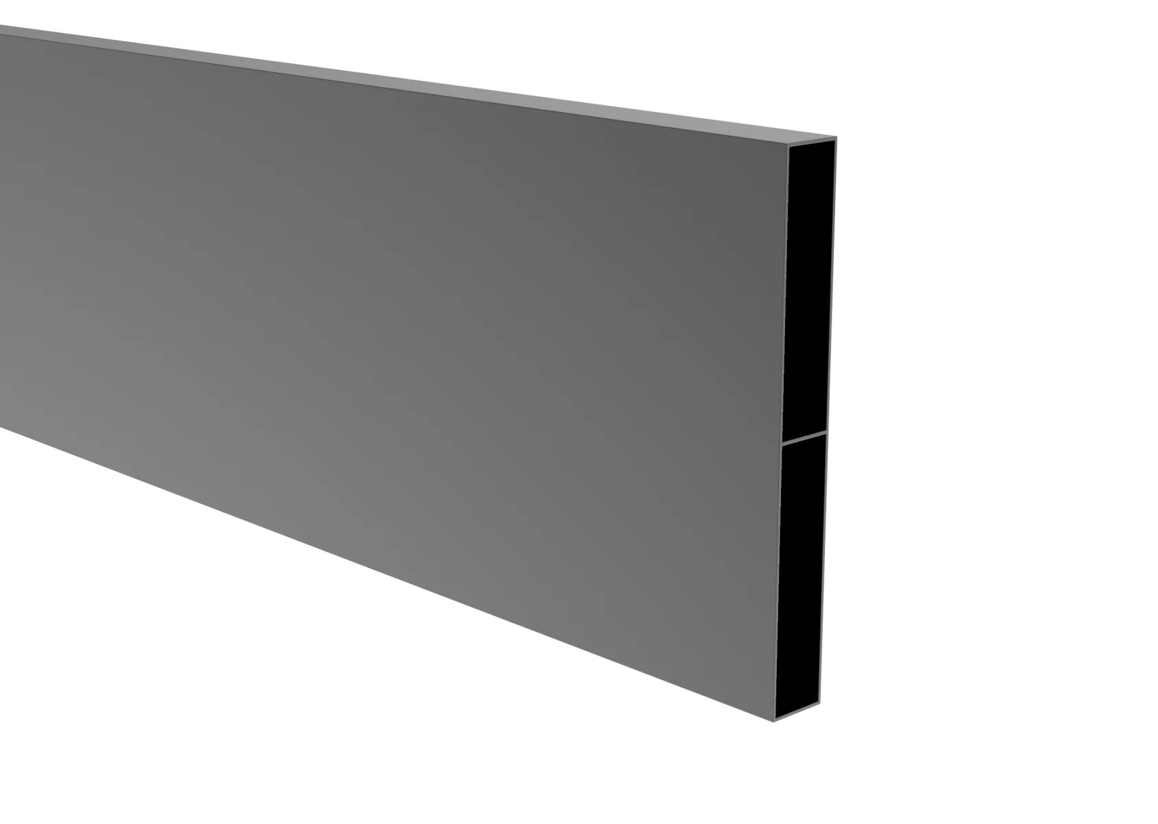 Wypełnienie ogrodzenia aluminiowego 20 x 160 - 2,0 m antracyt RAL 7016