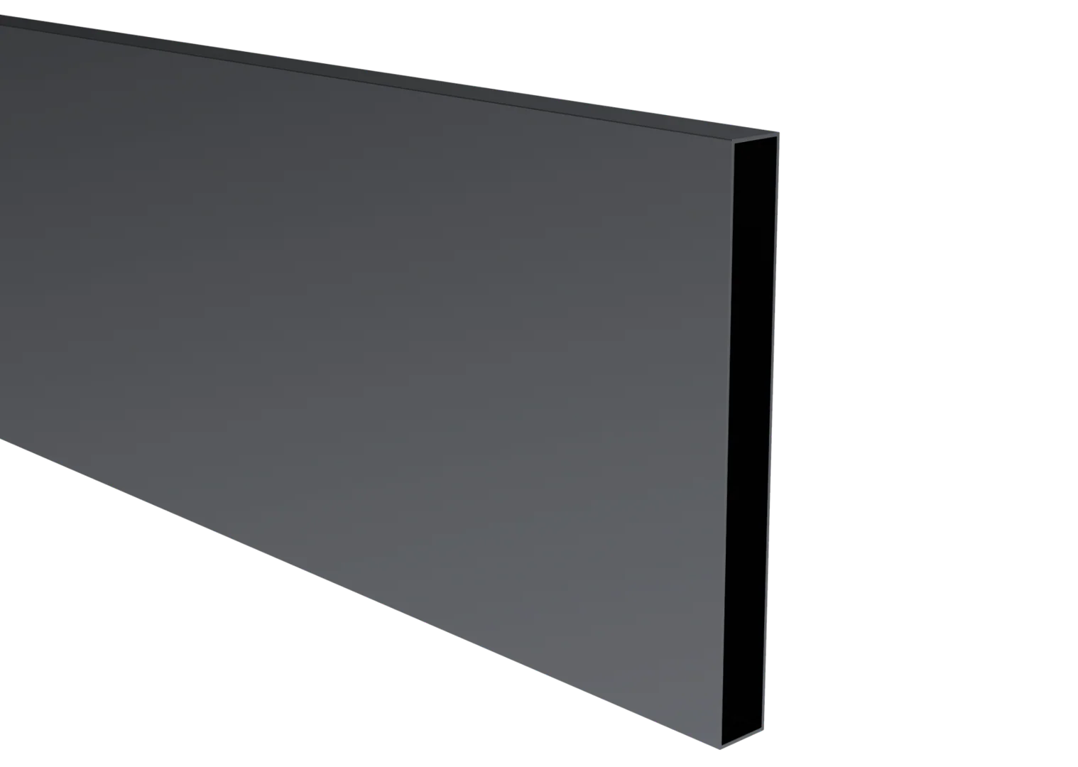 Wypełnienie ogrodzenia aluminiowego 20 x 200 - 6,0 m - antracyt RAL 7016