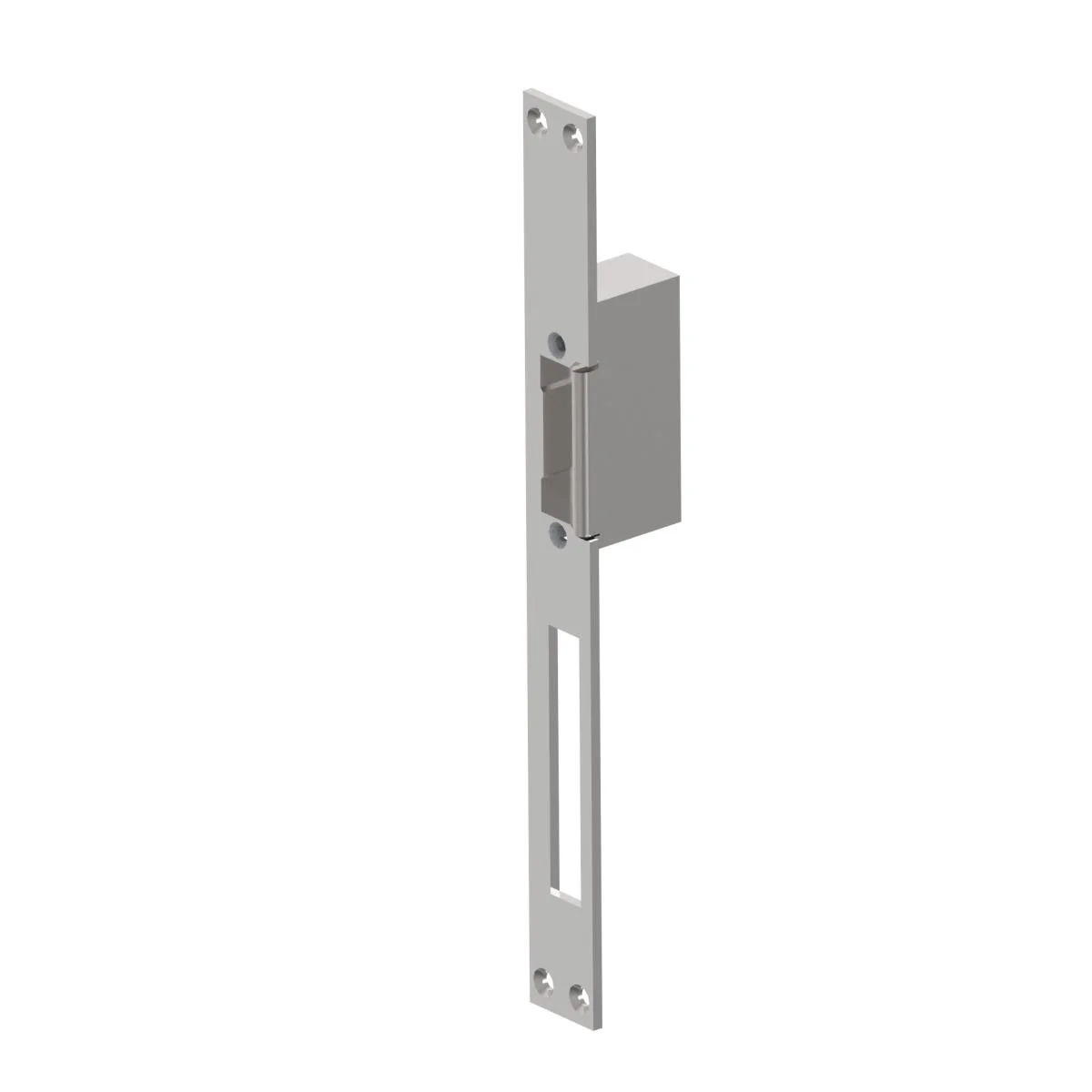 Zamek elektromagnetyczny z dwustronnym skrzydłem, 12-24V AC/DC