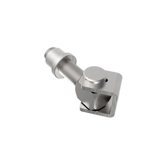 Zawias regulowany z nakrętką, M12, AISI 304